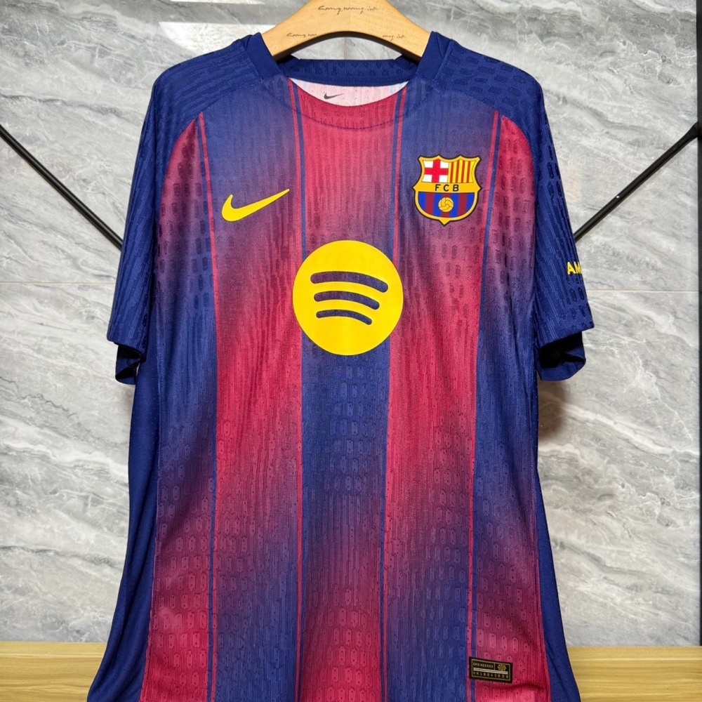 Nike FC Barcelona Home Jersey - Blue & Red with Yellow Accents